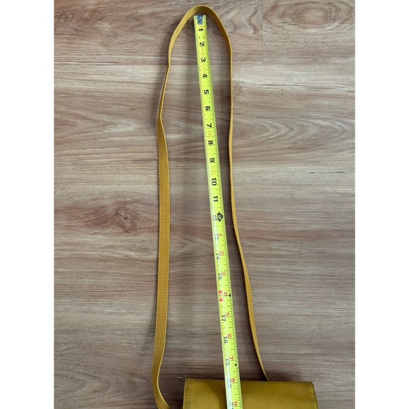 Fjallraven Greenland G-1000 Crossbody  Hiking Travel Bag 6.5"x9" Yellow Oxide - Picture 6 of 9